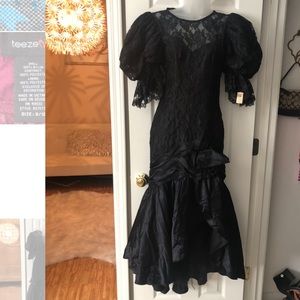 Vintage Formal Dress Perfect for Halloween